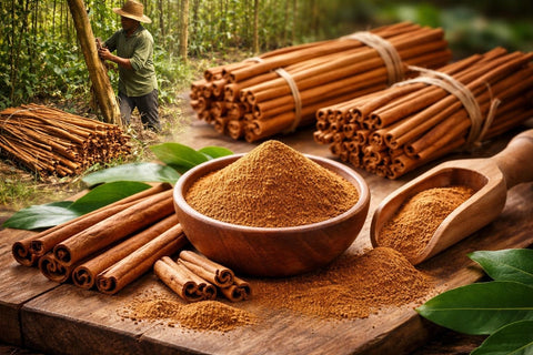 Cannelle Moulue : Guide Complet 2026 | Epices Direct