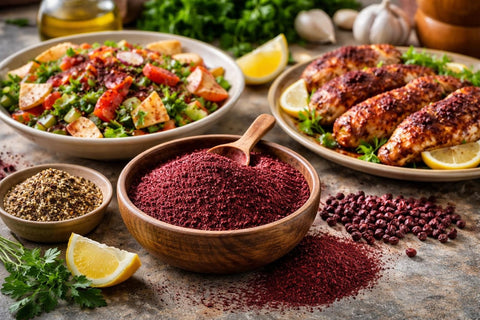 Sumac : L'Épice Rouge aux Mille Saveurs et Bienfaits