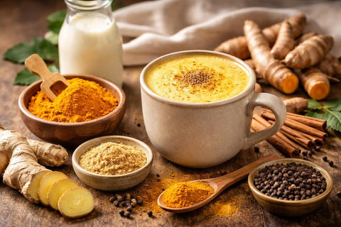 Curcuma Latte : Recette, Bienfaits et Conseils