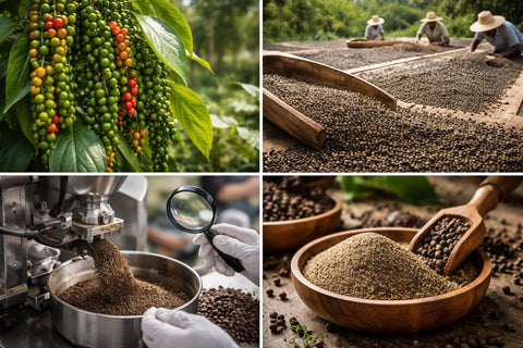 Poivre Noir Moulu : Guide Complet pour Professionnels