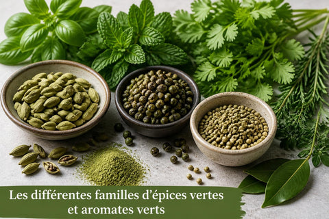 Épices Vertes : Guide Complet pour Professionnels