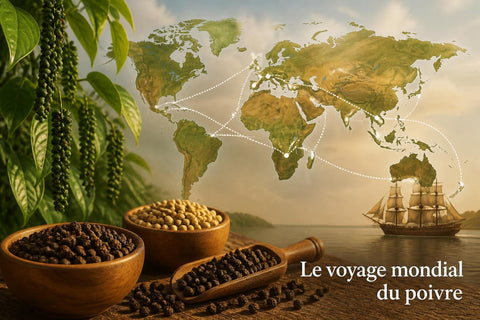 Origine Poivre : Histoire et Variétés de l'Épice