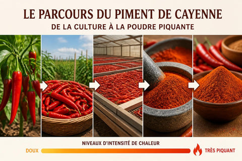 Poivre Cayenne : Guide Complet 2026 | Epices Direct