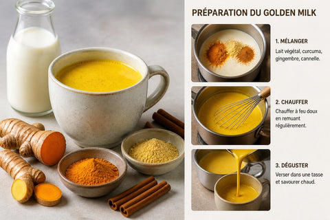 Recette Golden Milk : Bienfaits et Préparation Facile