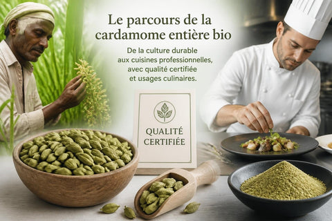 Cardamome Bio Entière : Guide Professionnel 2026