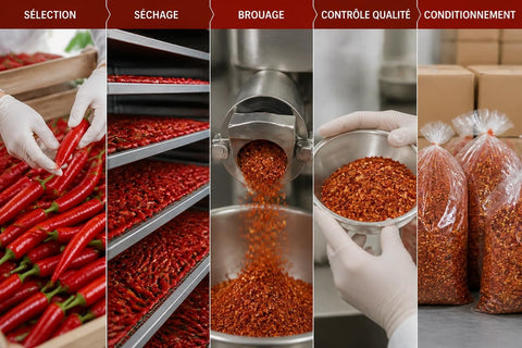 Piments en Flocons : Guide Professionnel Complet 2026