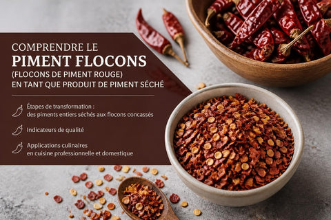 Piment Flocons : Saveur, Utilisation et Qualité