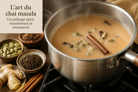 Comment préparer un authentique chaï latte maison