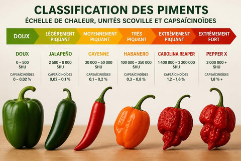 Échelle Piment : Mesurer et Comprendre la Force des Piments