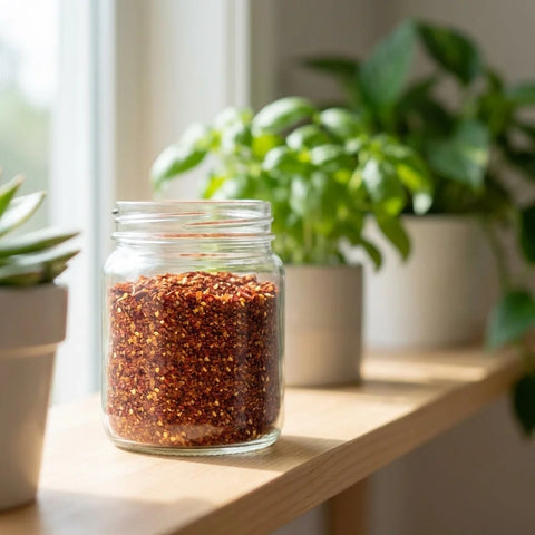 Flocons de Piment bio | concassé | 1-3 mm | rouge