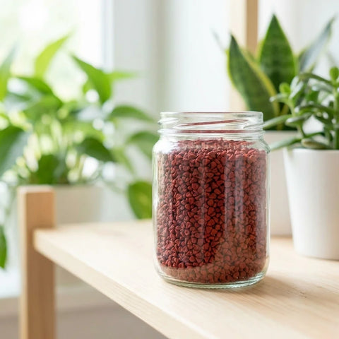 Graines d'annatto bio | entier | 4,5-6 mm