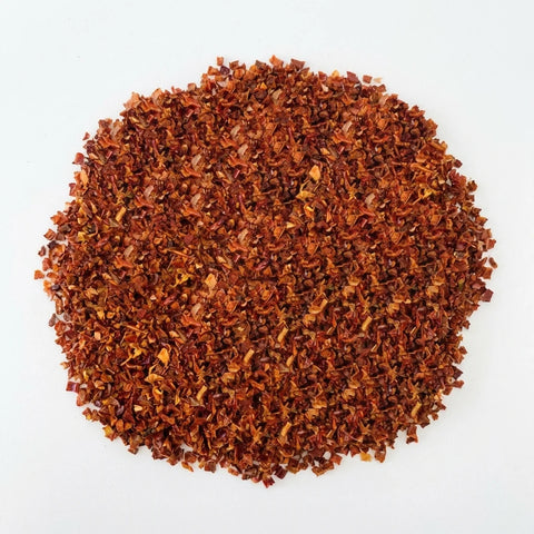Paprika bio | granulés | 1-4 mm | rouge