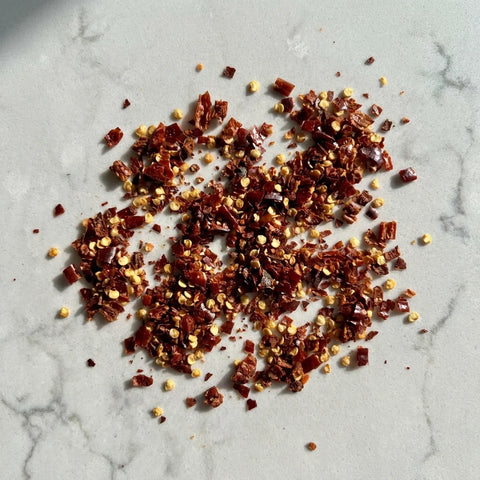 Piment Bhut Jolokia Concassé