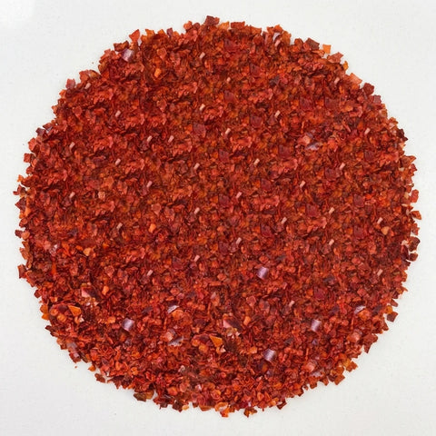 Piment de Cayenne | concassé | 1-3 mm | sans graines | rouge