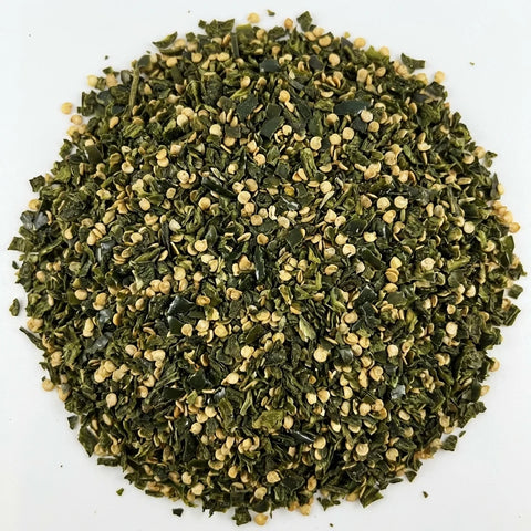 Piment Jalapeno | concassé | 1-3 mm | vert