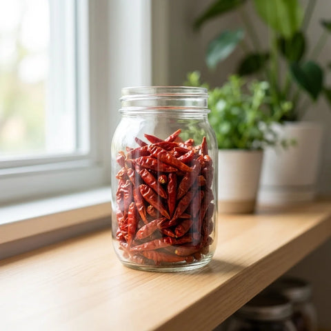 Piment oiseau bio | entier | 1-3 cm | rouge