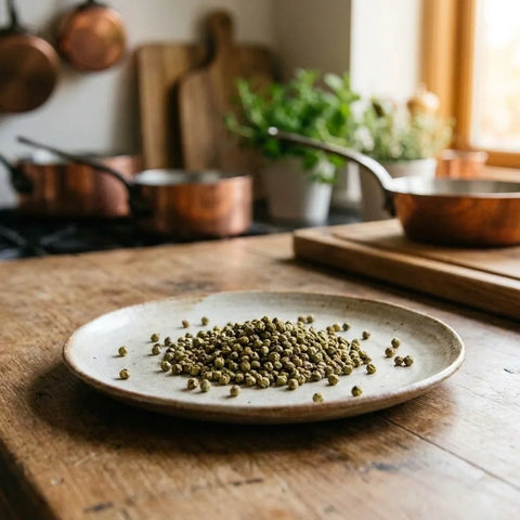 Poivre Vert Fumé à Froid Entier BIO