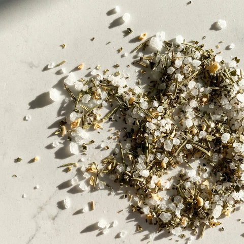 Sel assaisonné aux herbes bio méditerranéennes | sel épicé